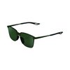 100% Legere Square Brille Soft Tact Army Green -Grey Green L