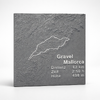 3D-Druck Strava Map flach