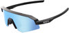 100percent Slendale XS Matte Black - HiPER Blue Multilayer Mirror