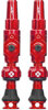 Muc-Off Schlauchlose Ventile Big Bore Lite 60mm Rot