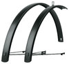 SKS Schutzblechgarnitur Edge AL 46 Aluminium 28  46mm schwarz matt 