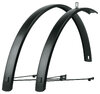 SKS Schutzblechgarnitur Edge AL 56 Aluminium 28  56mm schwarz matt 